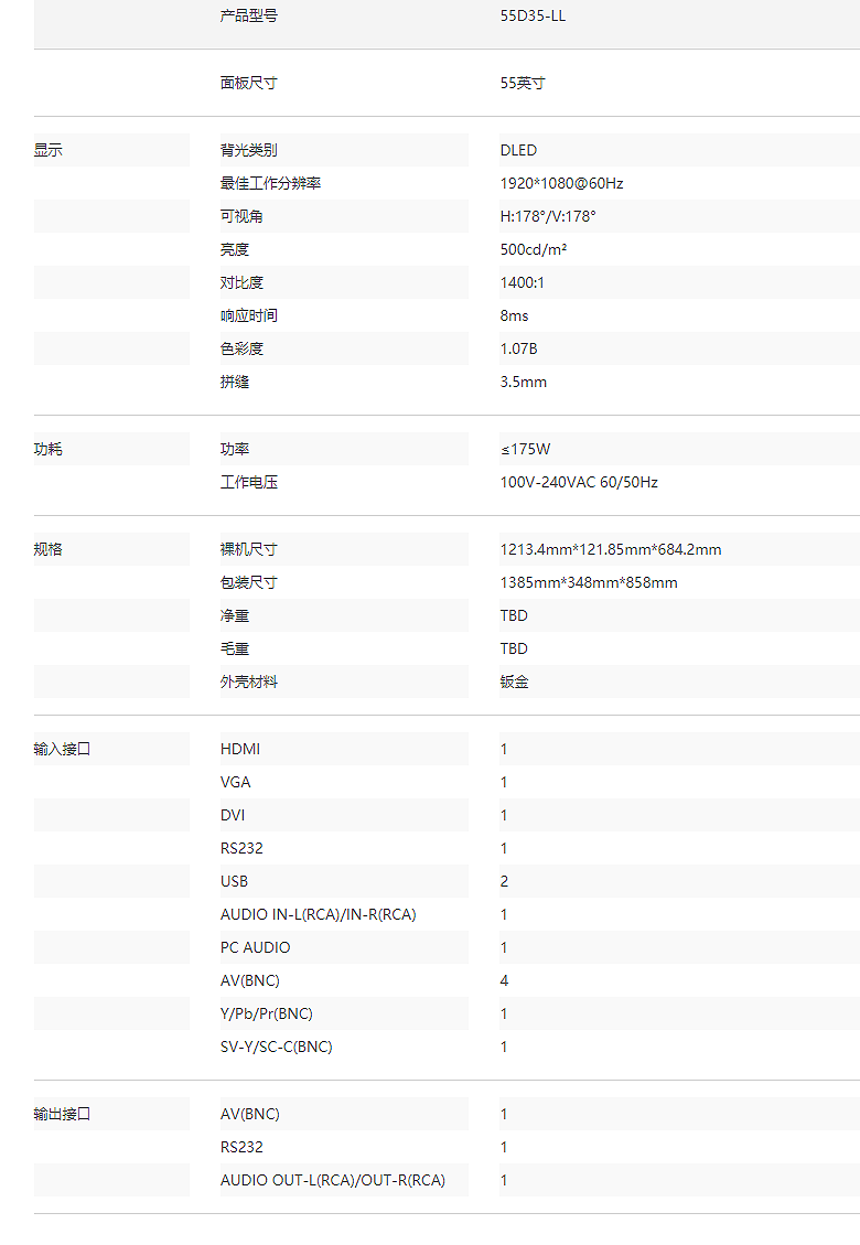 55D35-LL LG拼接单元(图2)