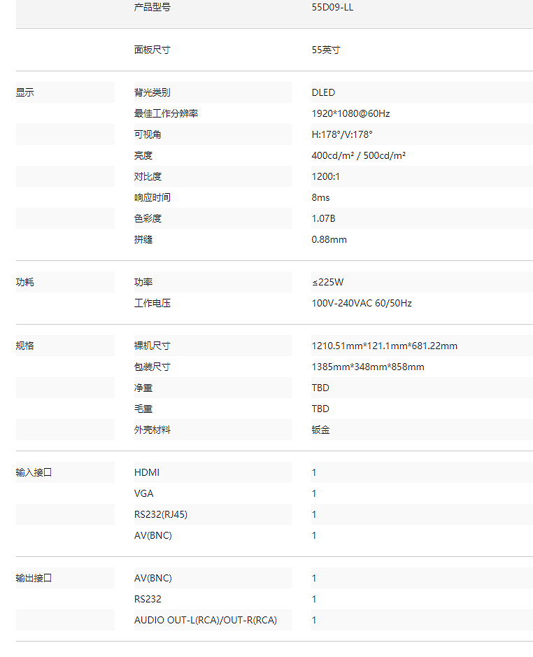 55D09-LL LG拼接单元(图2)